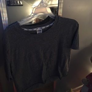 Dark Grey PINK/Victoria Secret Crop Top